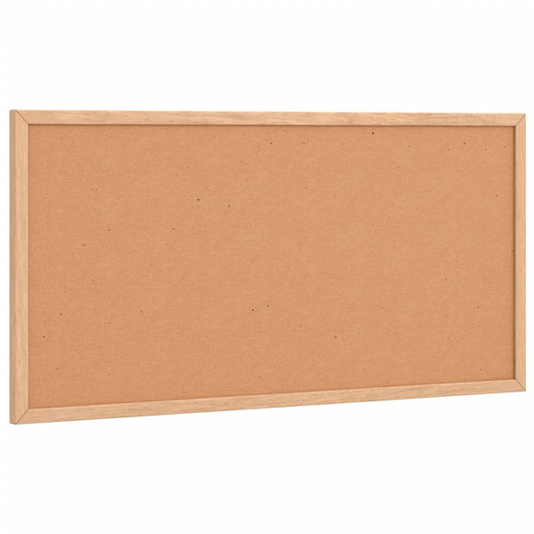 Korktafel 60x30 cm mit Kiefernholzrahmen