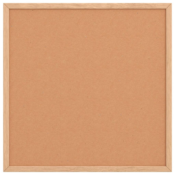 Korktafel 40x40 cm mit Kiefernholzrahmen