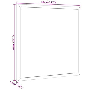 Korktafel 40x40 cm mit Kiefernholzrahmen