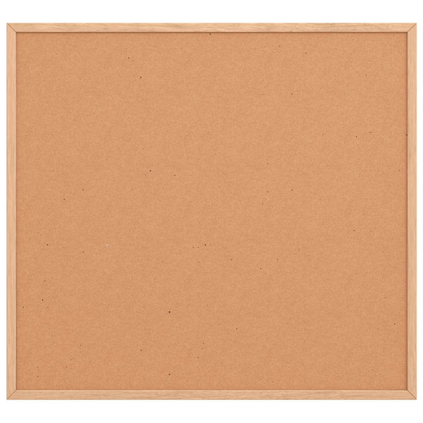 Korktafel 60x55 cm mit Kiefernholzrahmen
