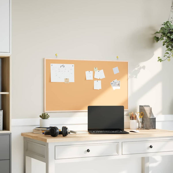 Korktafel 100x55 cm mit Kiefernholzrahmen