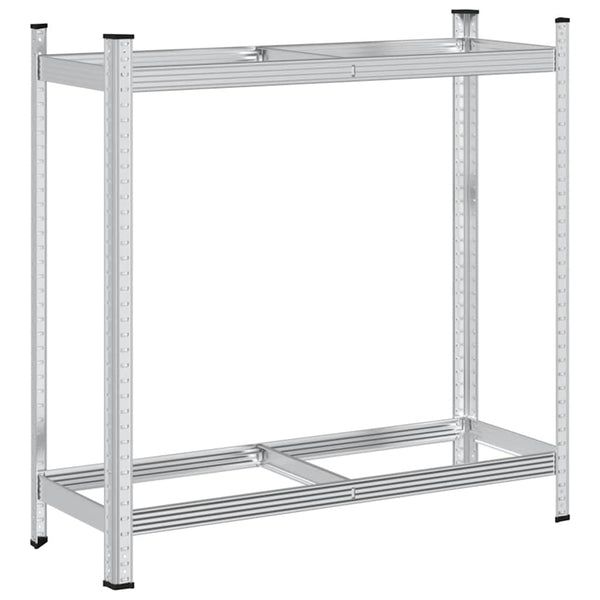 Reifenregal Stahl Silber 110x40x109cm