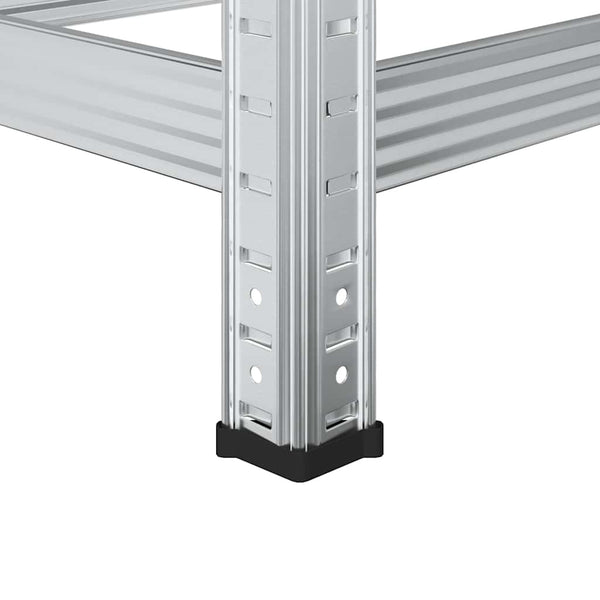 Reifenregal Stahl Silber 110x40x109cm