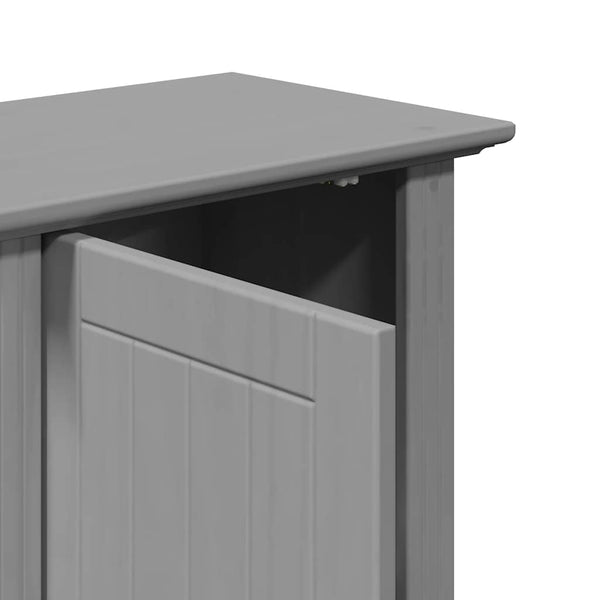 Bad-Wandschrank Grau 44x30x60 cm
