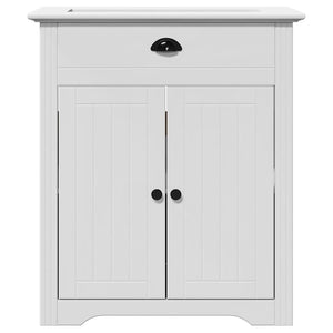Waschbeckenunterschrank BODO Weiß 70x35x80 cm