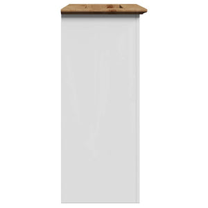 Waschbeckenunterschrank BODO, 70 cm, Weiß/Braun