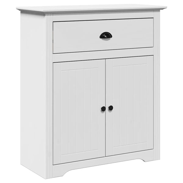 Weißer Flurschrank BODO 80x35x90 cm