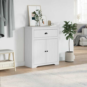 Weißer Flurschrank BODO 80x35x90 cm