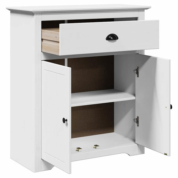 Weißer Flurschrank BODO 80x35x90 cm