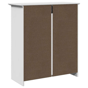 Weißer Flurschrank BODO 80x35x90 cm