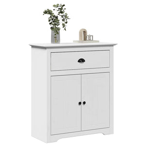 Weißer Flurschrank BODO 80x35x90 cm