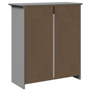 Flurschrank Grau 80x35x90 cm