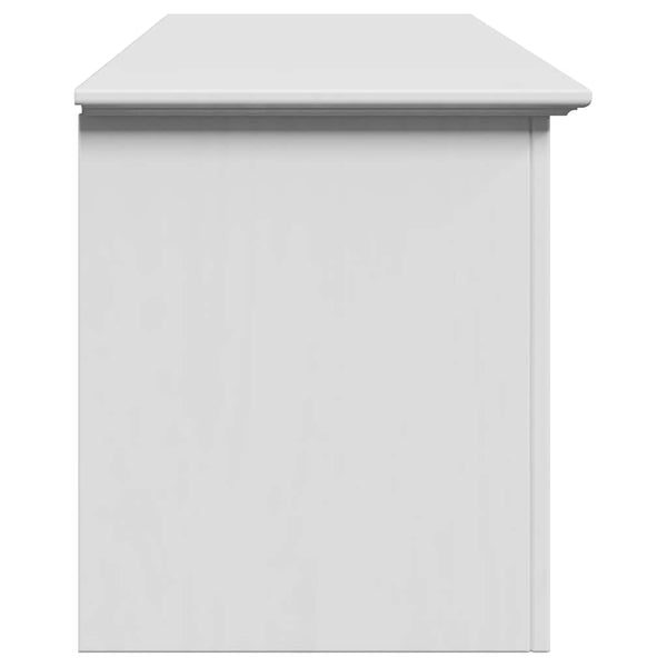 Weiße Flurbank BODO 114x40x45 cm