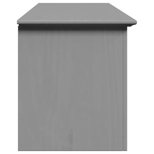 vidaXL Banc d'entrée BODO Gris 114x40x45 cm