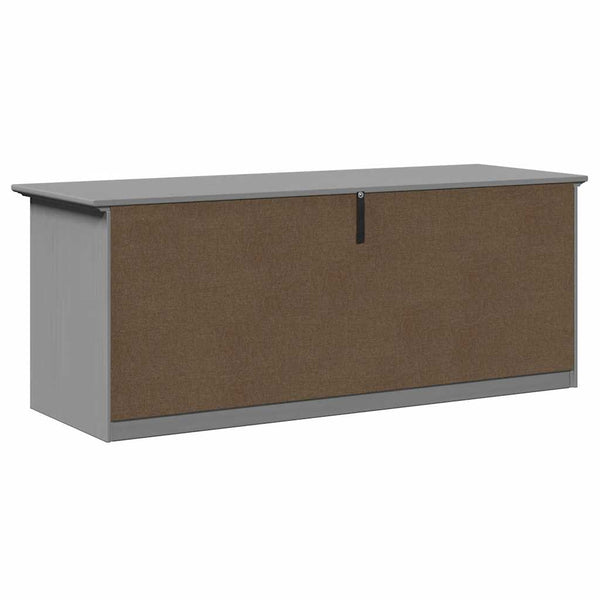 vidaXL Banc d'entrée BODO Gris 114x40x45 cm