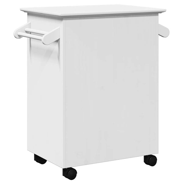 Chariot de cuisine vidaXL BODO Blanc 72x45x80 cm