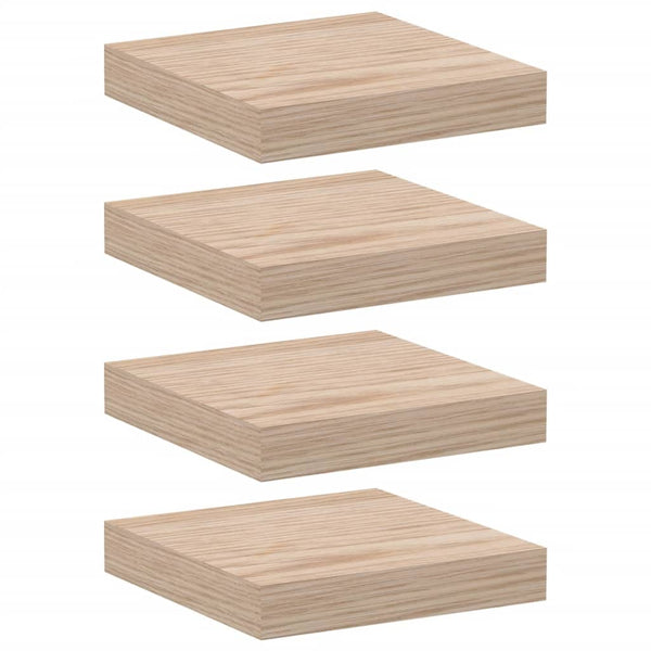 Schweberegale 4er Set, 23x23,5 cm