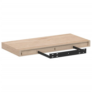 Schweberegal 50 cm Eiche