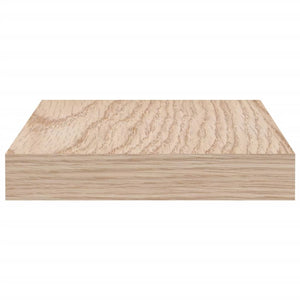 Schweberegale 2er Set, 50cm, Eiche