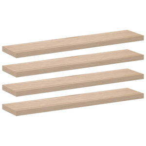 Schweberegale 4er Set, 110cm, Eiche