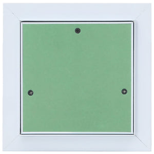 Zugangsklappe Grün/Silber 20x20 cm