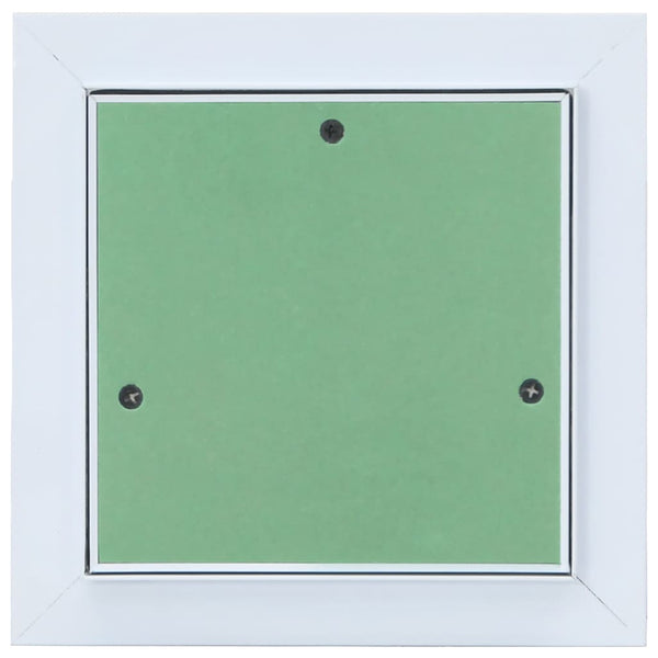 Zugangsklappe Grün/Silber 20x20 cm