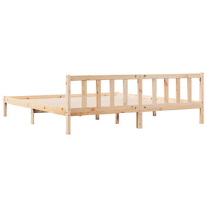 Massivholzbett 200x210 cm Kiefer Extra Lang