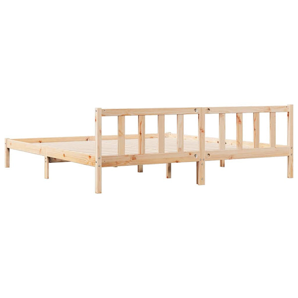 Massivholzbett 200x210 cm Kiefer Extra Lang