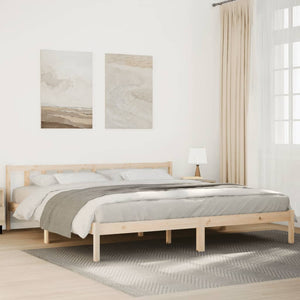 Massivholzbett 200x210 cm Kiefer Extra Lang