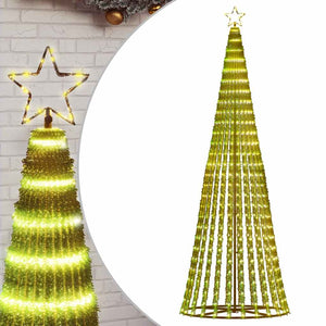 LED Weihnachtsbaum Warmweiß 247 cm