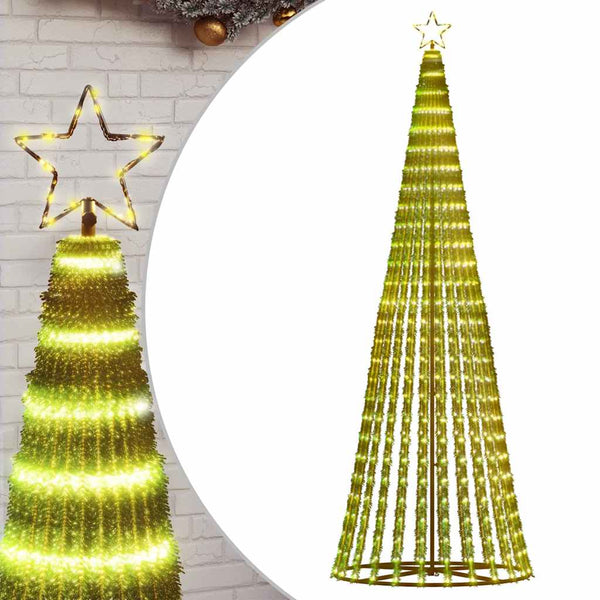 LED Weihnachtsbaum Warmweiß 247 cm