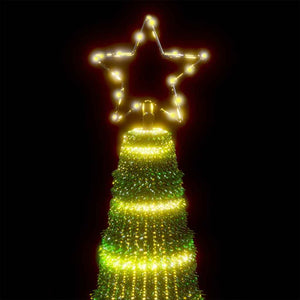 LED Weihnachtsbaum Warmweiß 247 cm