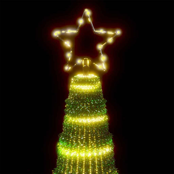 LED Weihnachtsbaum Warmweiß 247 cm