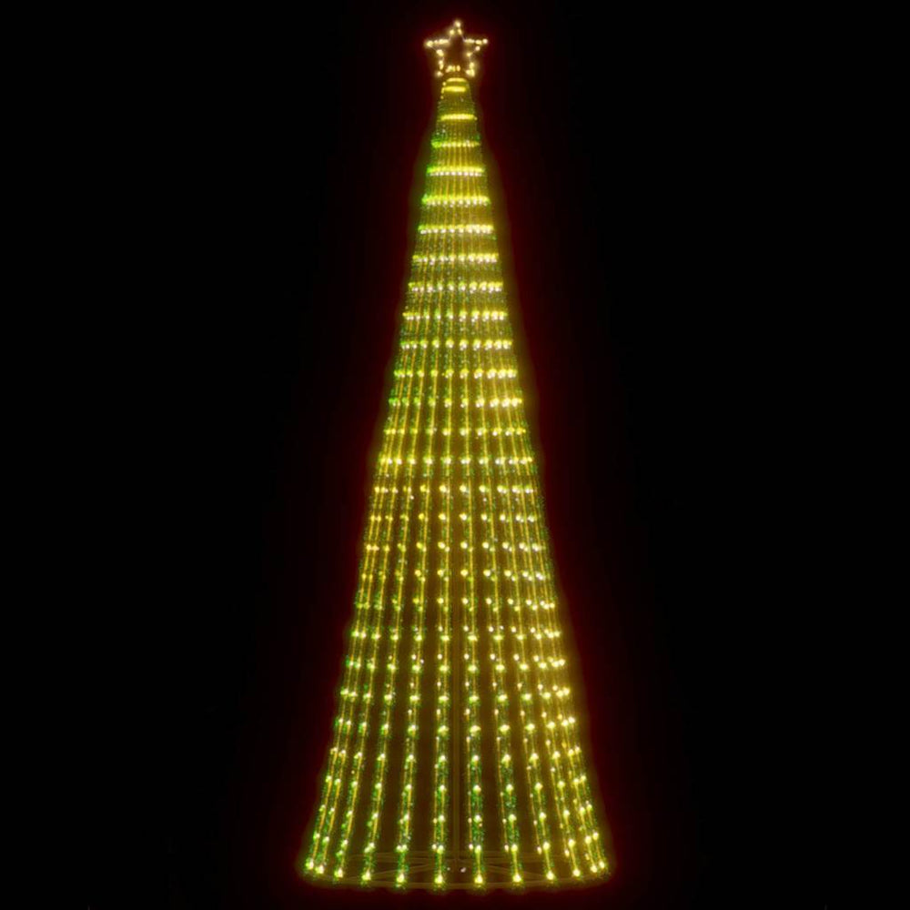 LED Weihnachtsbaum Warmweiß 247 cm