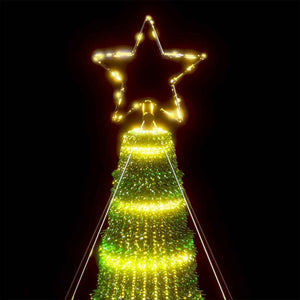 LED Weihnachtsbaum Warmweiß 403 cm