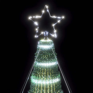 LED Weihnachtsbaum Kaltweiß 403 cm