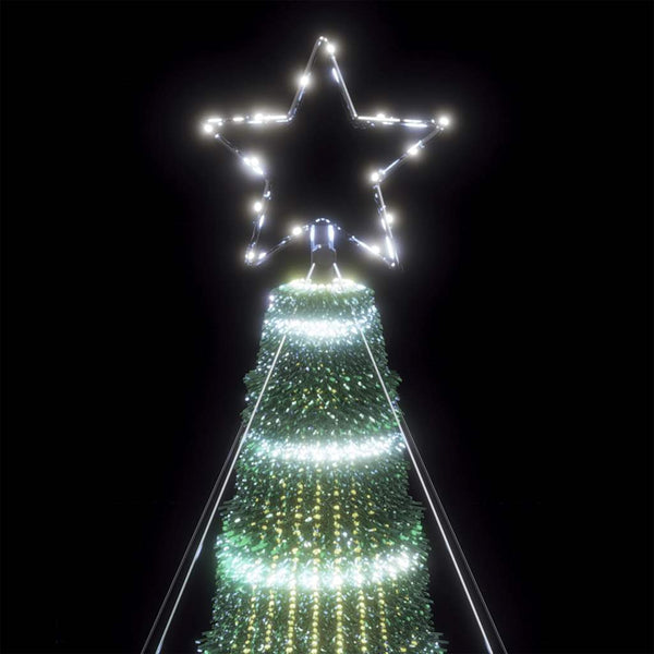 LED Weihnachtsbaum Kaltweiß 403 cm