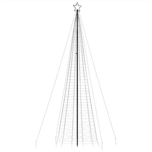 LED Weihnachtsbaum mit Erdspießen Warmweiß 500cm