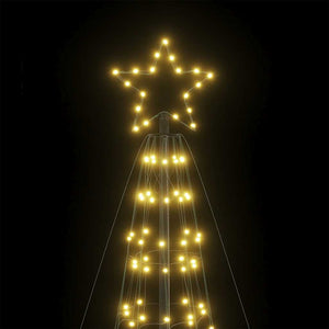 LED Weihnachtsbaum mit Erdspießen Warmweiß 500cm