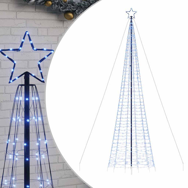 LED Weihnachtsbaum Blau 500 cm