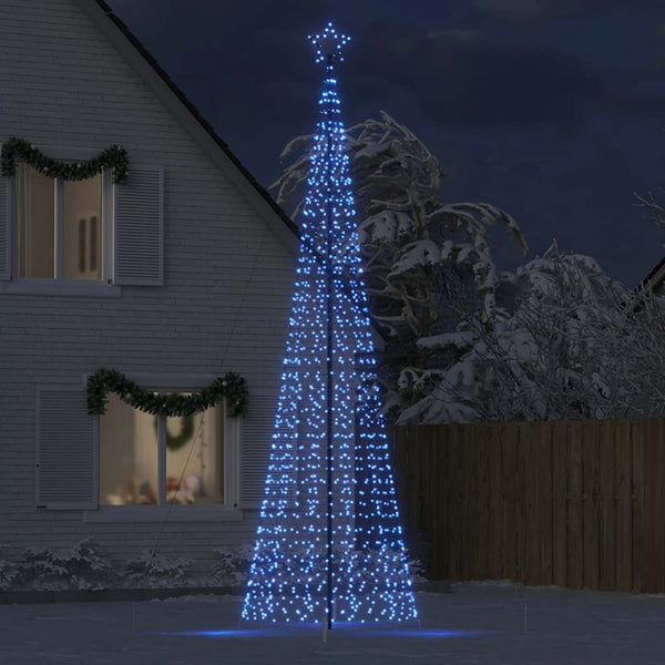 LED Weihnachtsbaum Blau 500 cm