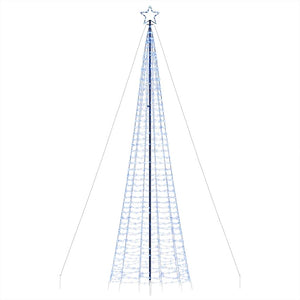 LED Weihnachtsbaum Blau 500 cm