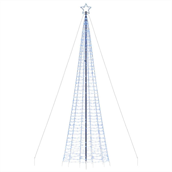 LED Weihnachtsbaum Blau 500 cm
