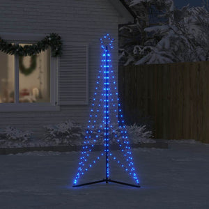 LED Weihnachtsbaum Blau 182 cm