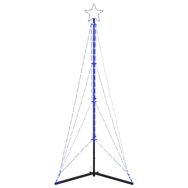 LED Weihnachtsbaum Blau 182 cm