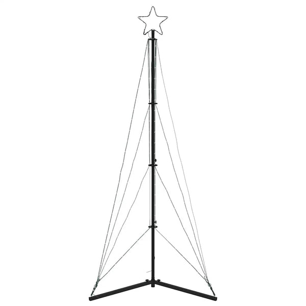 LED Weihnachtsbaum Blau 182 cm