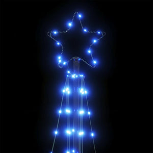 LED Weihnachtsbaum Blau 182 cm