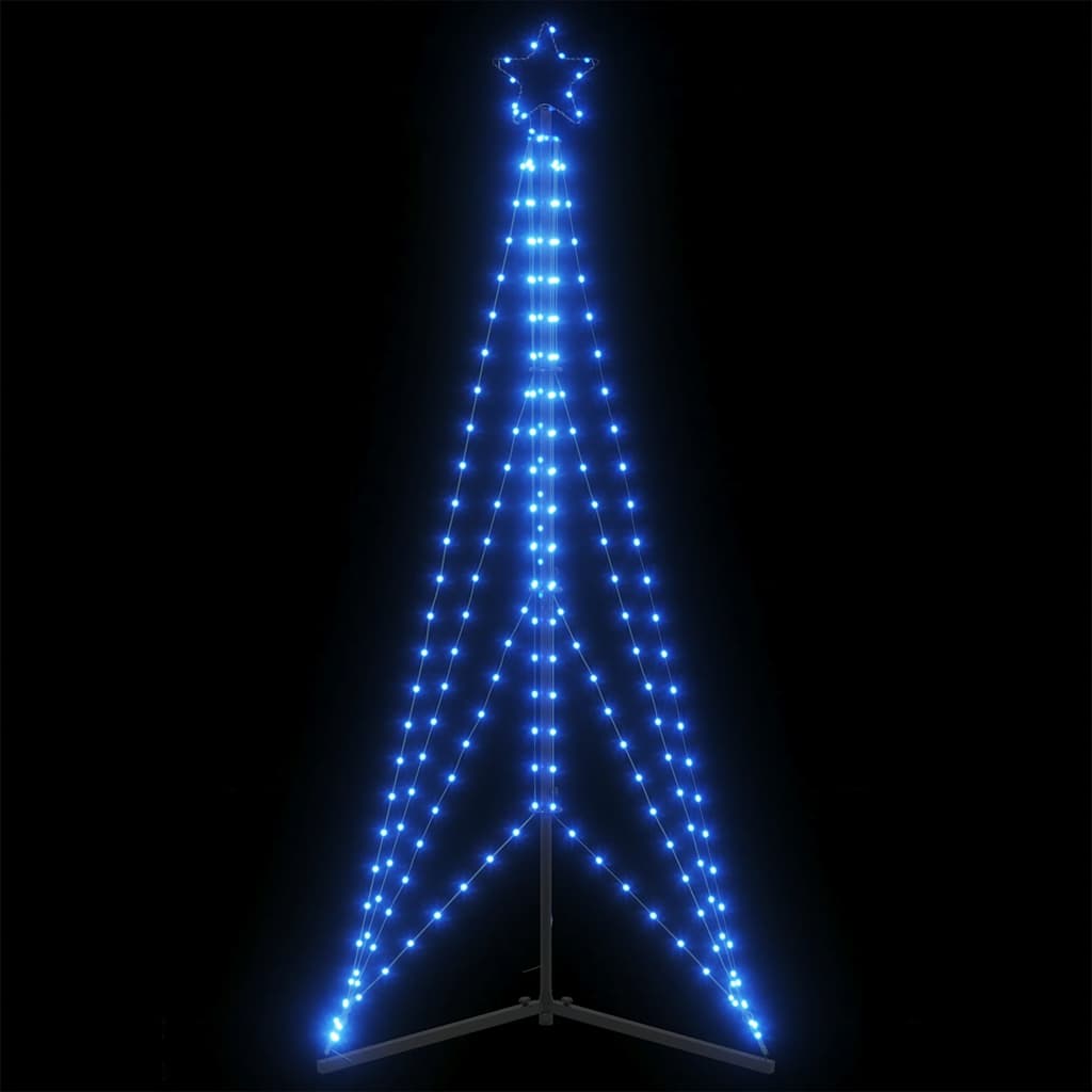 LED Weihnachtsbaum Blau 182 cm