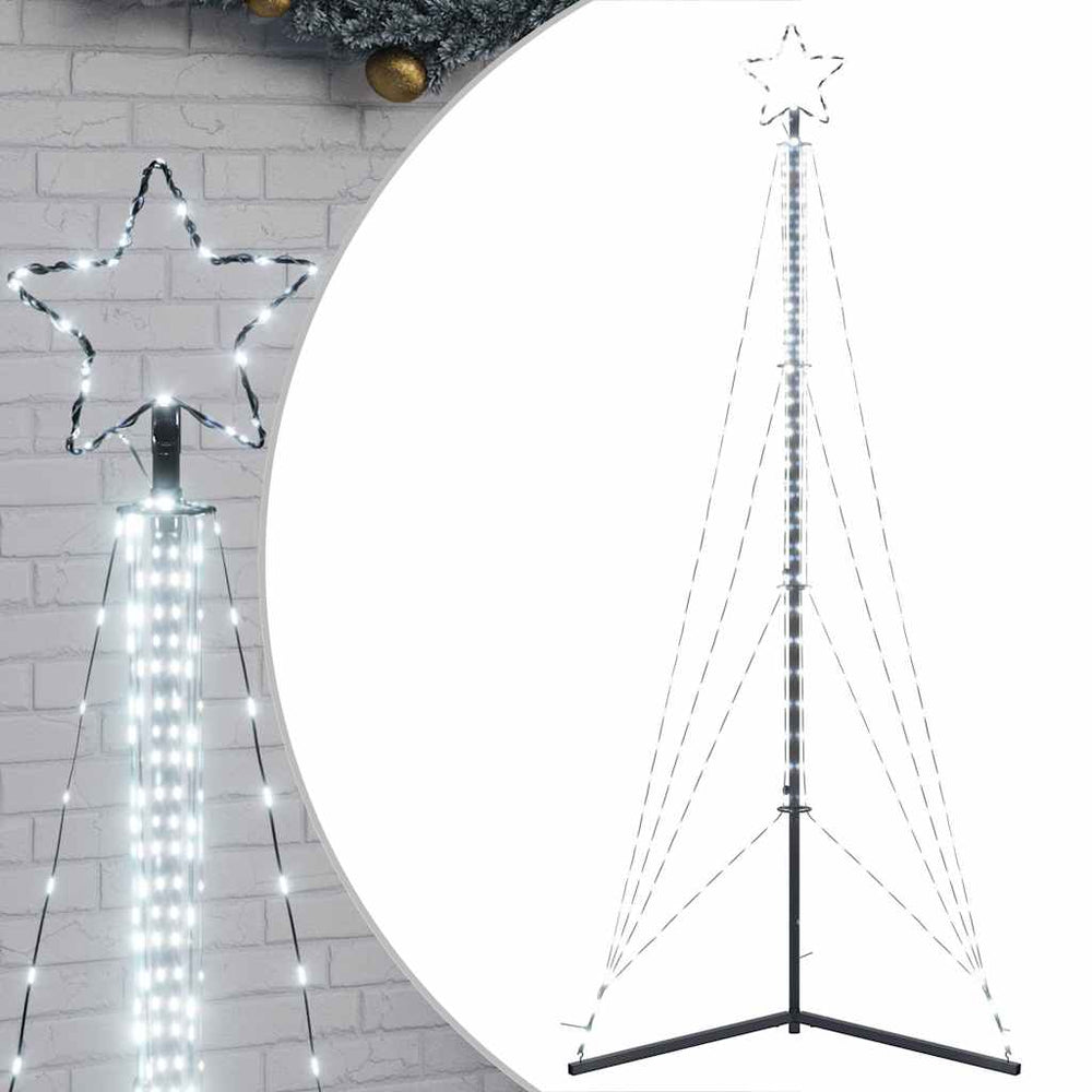 LED Weihnachtsbaum Kaltweiß 240cm
