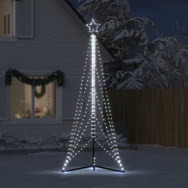 LED Weihnachtsbaum Kaltweiß 302 cm